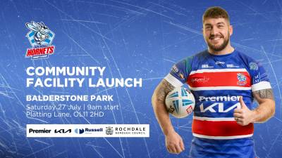 Details confirmed for community facility launch event