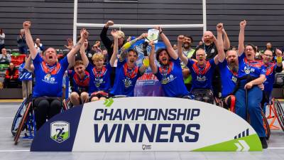 Hornets wheelchair team crowned Grand Final winners